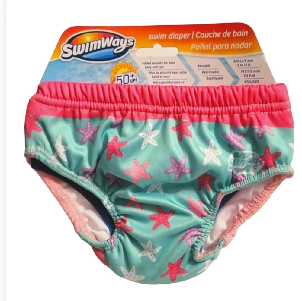 NEW SwimWays Reusable Swim Diaper